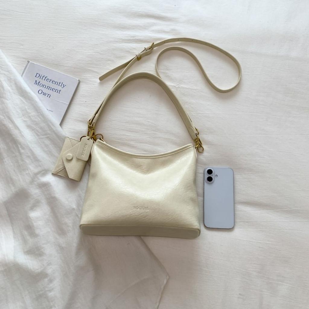 Shoulder Tote Bag Women PU Minimalist Daily Commute