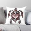 Pacific Northwest Turtle Coastal Square Pillowcase Polyester Linen Velvet Pattern Zip Decor Throw Pillow Case Car