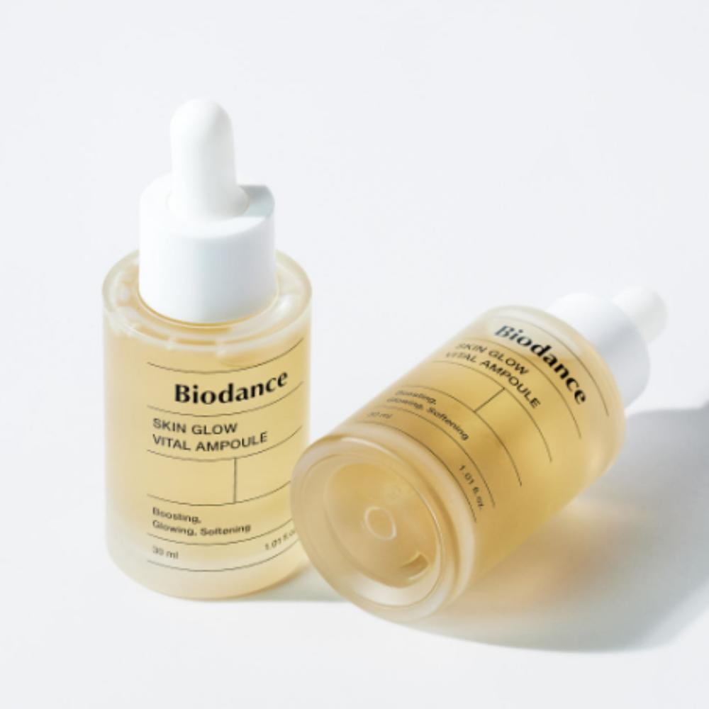 

Biodance Skin Glow Vital Ampoule 30ml – Brightening & Hydrating Glow-Boosting Serum