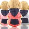 Autumn and winter dog fleece sweater trendy brand two feet sports wind pet dog dog cat clothes outdoor products