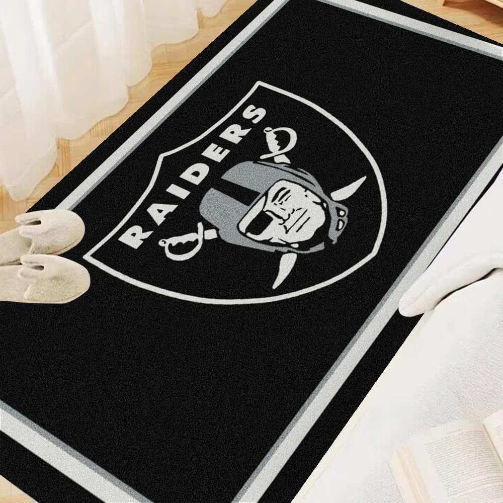 R-Raiders Rugby Decor Carpet for Living Room Bedroom Leisure Area Anti-slip Floor Mats Bedside Soft Rugs Doormat Welcome Rug