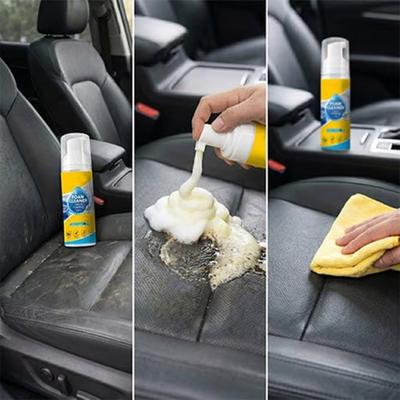 Multifunctional Foam Cleaner Deep Rinse-Free with Cleaning Cleaning Spray Sponge Towel