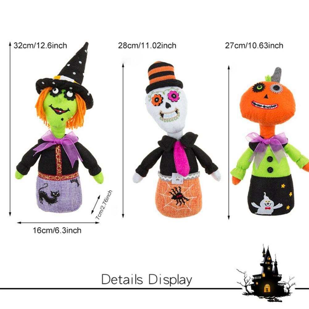 Halloween Fabric Decoration Dolls Table Ornaments