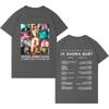 Singer Alejandro Sanz Fashion Graphic Cotton Gothic Short Sleeve Top 2026 Men Women Casual Clothing High Street Hot Sale