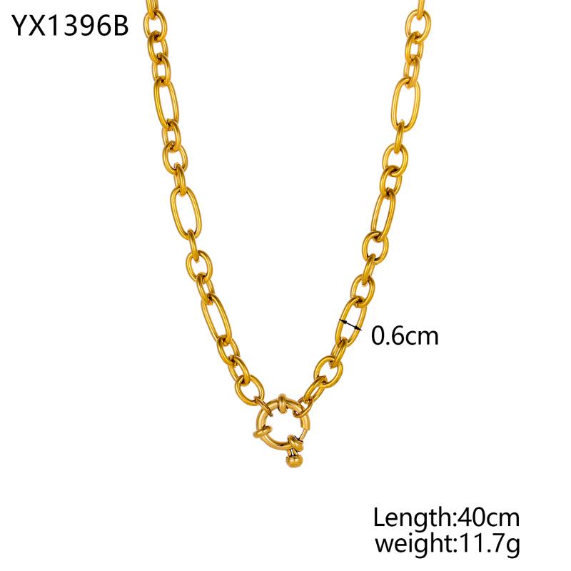 Trend Colorful Handmade Natural Stone DIY Necklace Charm Pendant 18K Gold Plated Stainless Steel Accessories Fashion Jewelry