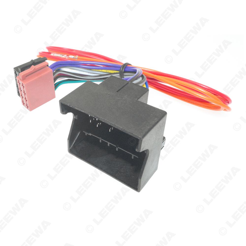 Compatible ISO Adapter Cable for Audio/Video In 2004+ Mercedes & 2003+ Opel Cars