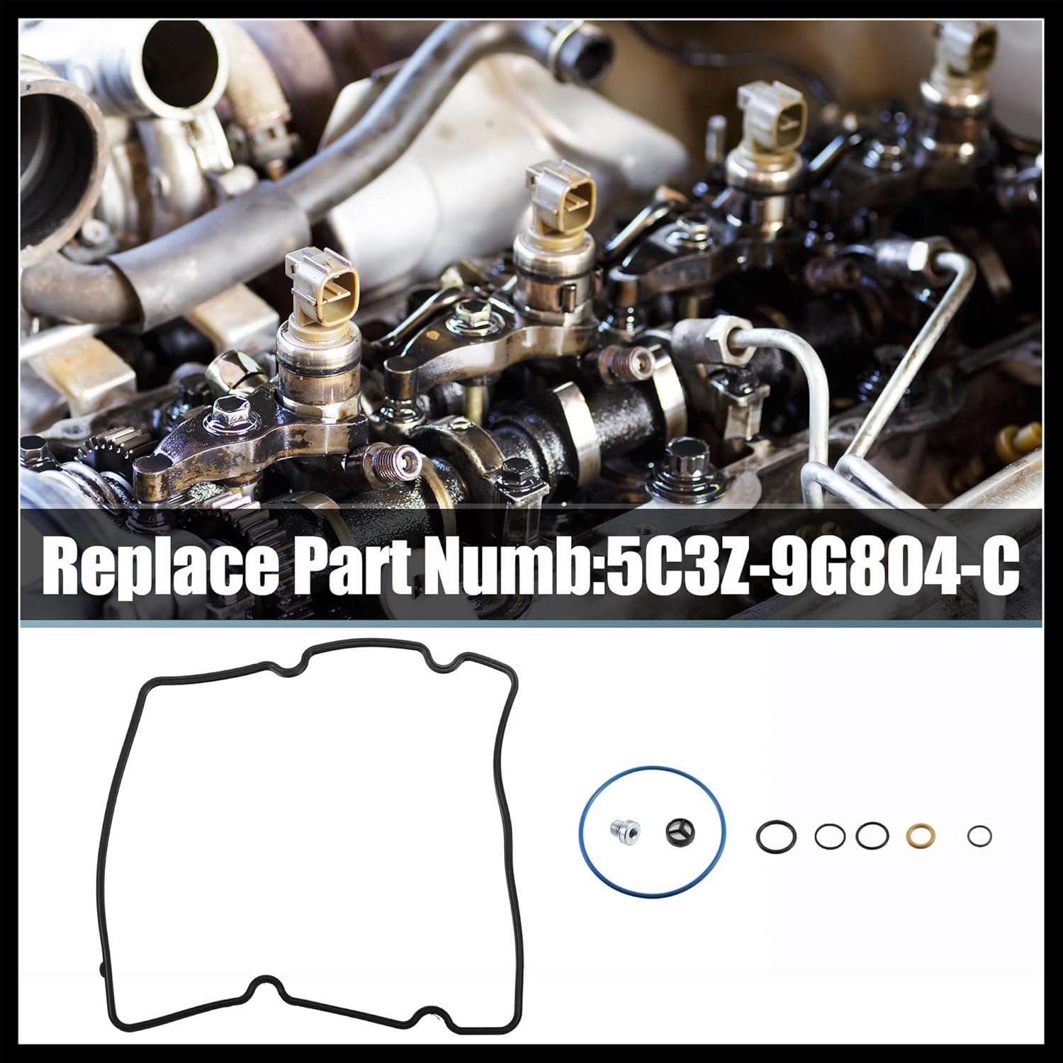 

1 Комплект Прокладок Масляного Насоса Высокого Давления HPOP для Ford E-150 E-250 E-350 E-450 Super Duty 2005-2010 5C3Z-9G804-C Комплект Обновления Фитингов HPOP Прочный