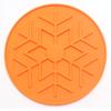 Pet Silicone Non-Slip Slow Feeder Mat - Round Food-Grade Lick Mat for Cats & Dogs
