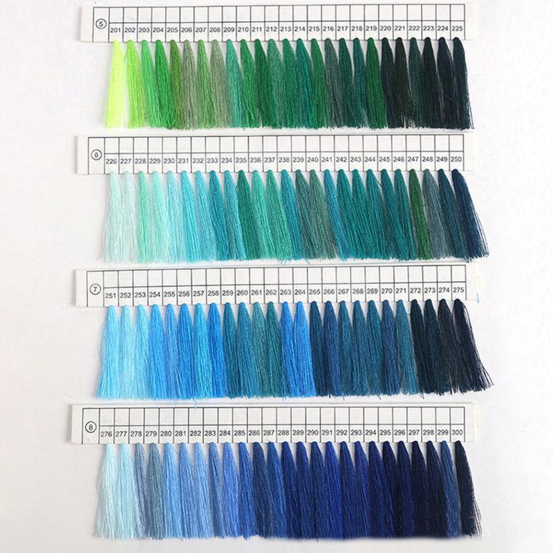 10Pcs/Set Polyester Sewing Thread 200 Yards/Spool Home Sewing Kit for Hand and Machine Thread To Sew Hand Embroidery Supplies