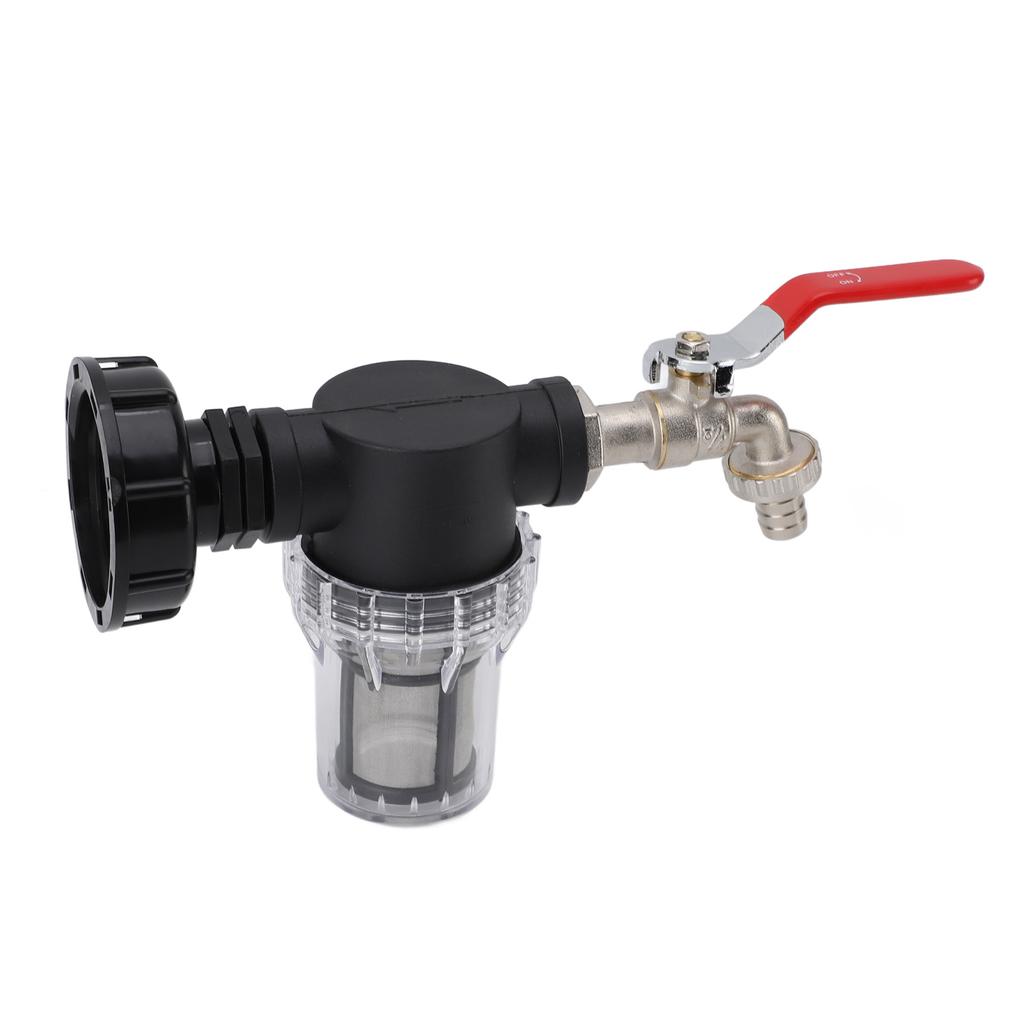 IBC Tank Filter Ton Barrel Filter Connector Large Flow Sealed IBC Tank Hose Adapter Ton Barrel