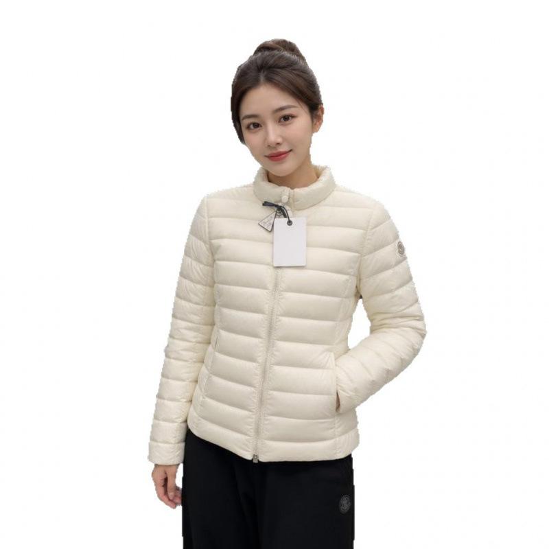 Putian high version new Ige down jacket hooded short FW sleeve edge badge women's waist jacket jacket