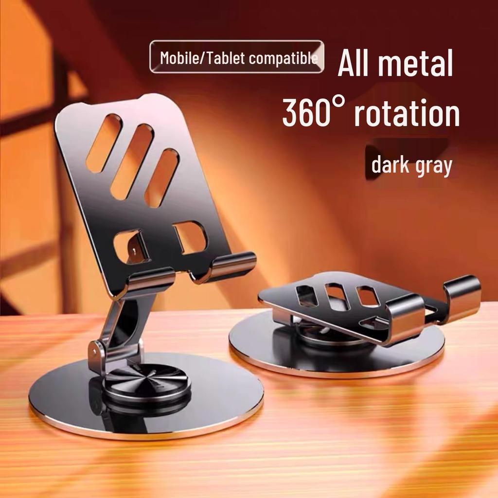 Rotatable Foldable Alloy Desktop Phone & Tablet Stand