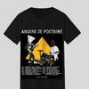 Angine De Poitrine Band T-Shirt Pyramid Graphic Drummer Rock Tee Unisex