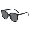 Metal Hinge Polarized Sunglasses for Women with Round Faces, High-End New Style Large Frame UV Protection Driving Sunglasses for Men