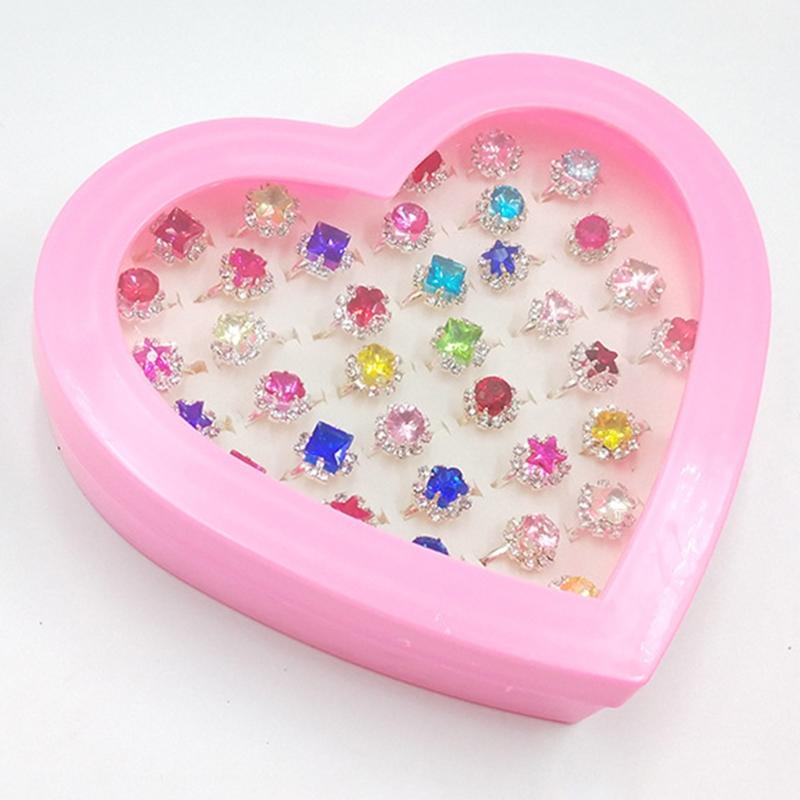 Cartoon Ringen 12/36 Stuks/Doos Kinderen Legering Vingerring Decoratie Verstelbare Knokkelring Feestartikel Actiefiguren Speelgoed