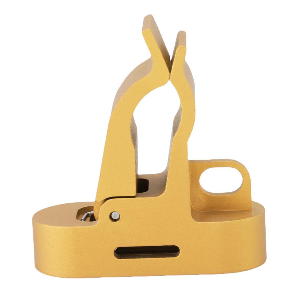 Magnetic Holder Clamp for Cart Aluminum Alloy Stand Clamp Hold 30-60 Rings Cart Accessories Red