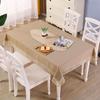 Table Cloth Art Simple Rectangular Fresh Solid Color Patchwork Hollow-out Lace Tea Table Round Table Cloth