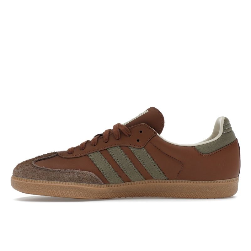 

Adidas Samba OG Brown Olive Strata Unisex Sneakers IE9122 EU 41 коричневый