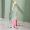 5er-Set Tragbare Klare Plastik-Blumenkästen Transparente Handheld-Rosen-Geschenkbox für Blumenstraußverpackung Kleine Florale DIY-Hülle Taschen