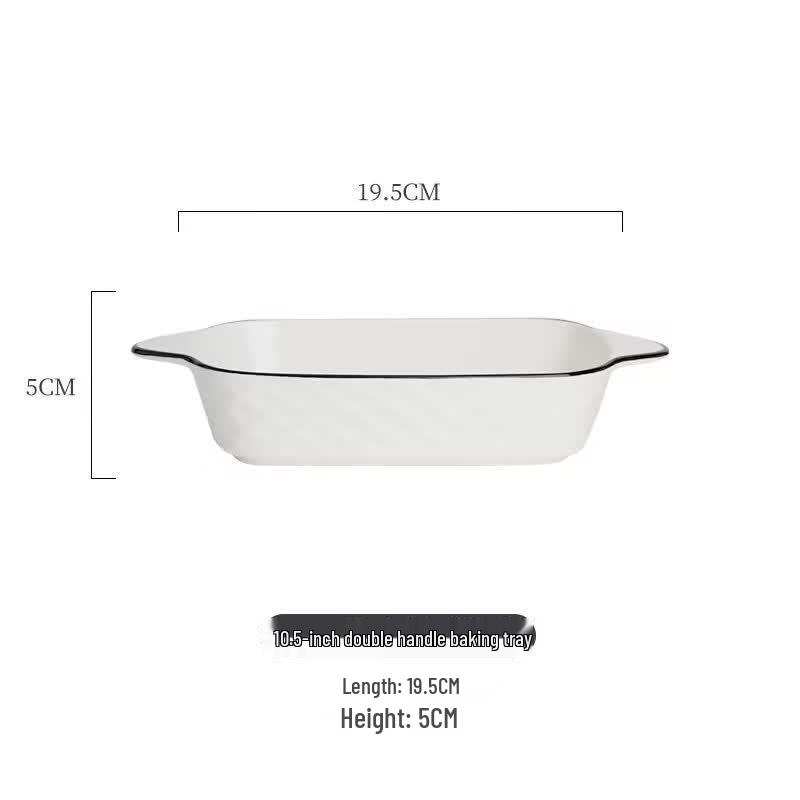 Underglaze Ceramic Baking Dish