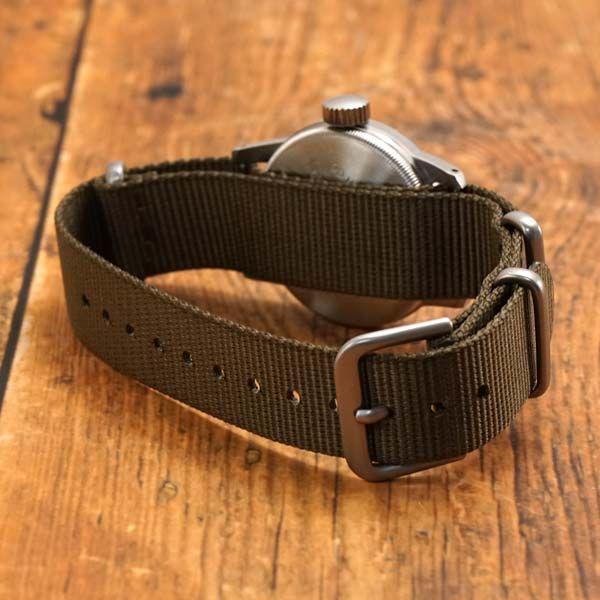 Used [New] M.R.M.W. Montre Roroi Military Watch Type A-17 NATO Strap Black Dial Watch Montre Roroi TYPE A-11 12H BLACK NATO Reprint of Classic