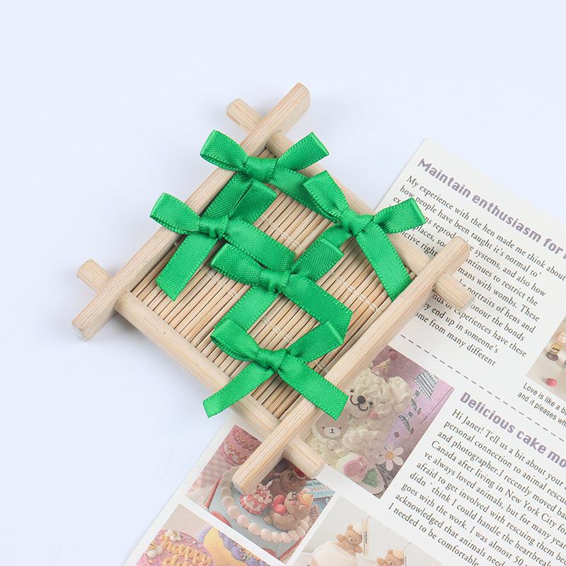 0.6CM Polyester Ribbon Bow - Small Bow Accessories