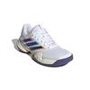 Adidas BARRICADE 14 Tennis Shoes Women's Low Top White/Collegiate Purple/Ivory KK3854