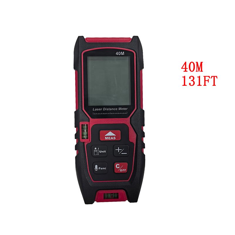 

Ручной лазерный дальномер, несколько режимов измерения, конвертируемые единицы, выбираемый диапазон: 40М/60М/80М/100М/120М