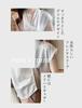 Blouse for Short Short Short Sleeve No Business Dress Summer Size White [M's Mimi] Women, White, 3L, Sleeve, V-neck, Top, Office, Sleeve, Shirt,