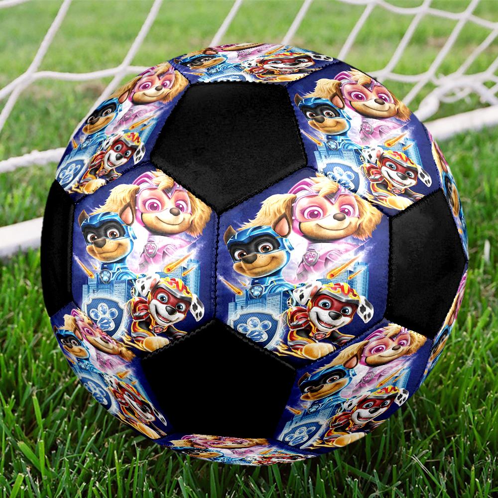 PAW Patrol Theme Size 5 Soccer Ball, Suitable for Both Indoor and Outdoor Matches, a Gift Suitable for Everyone.