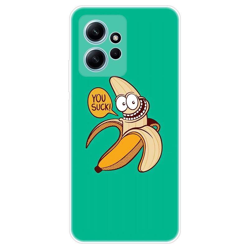 Per Xiaomi Redmi Note 12 Note12 4G Custodia morbida in silicone Cover posteriore Cartoon Phone Case Diversificazione