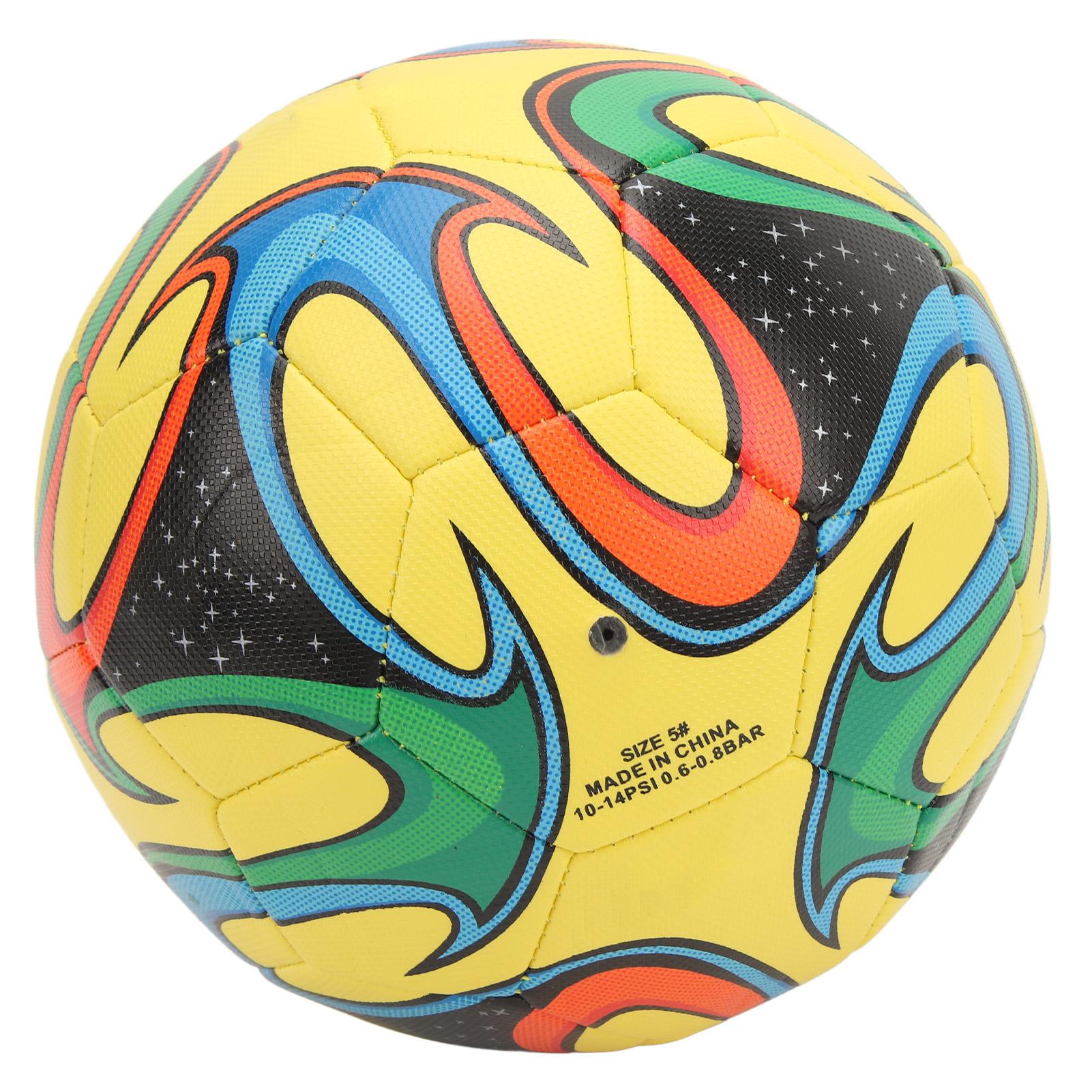 

Футбольный мяч размер 5 высокая эластичность мягкий водонепроницаемый PU кожа футбол для взрослых студентов
