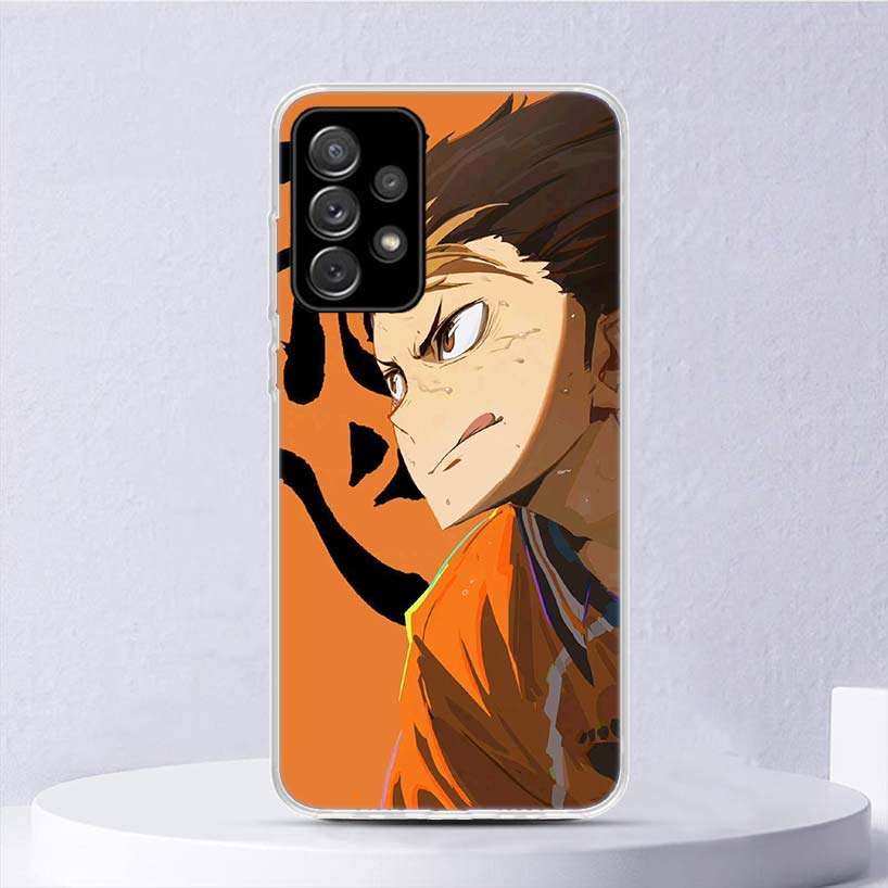 Haikyuu Oya Volleyball Anime Soft Case For Samsung Galaxy A17 A16 A26 A36 A56 A15 A14 A13 A55 A54 A53 Phone Cover A25 A35 A24 A3