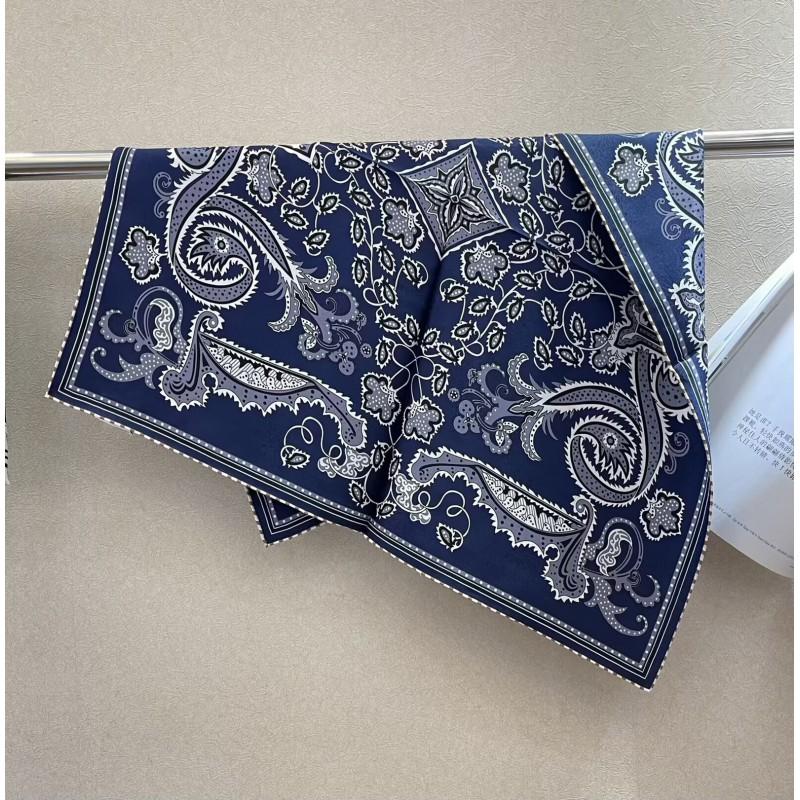16 Momme 100% Mulberry Silk Square Scarf Womens Fashion Shawl