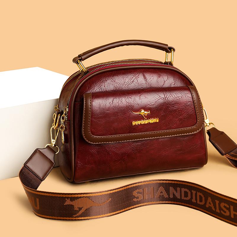 Retro Women's Bag Mother Bag Commuter Shoulder Crossbody Bag