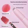 Portable Silicone Lip Brush with Cap - Perfect for Lips, Concealer, Blending, and Beginner Makeup Applications