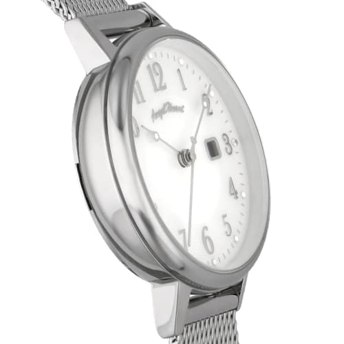 ANGELHEART Innocent Time Watch, a Collaboration Model with Kanna Hashimoto, Featuring a Pearl Dial, Stainless Steel Dial, Solar Battery, 29mm, and an