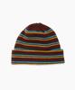HELLO SUNRISE Hs Multi Stripe Beanie_Brown
