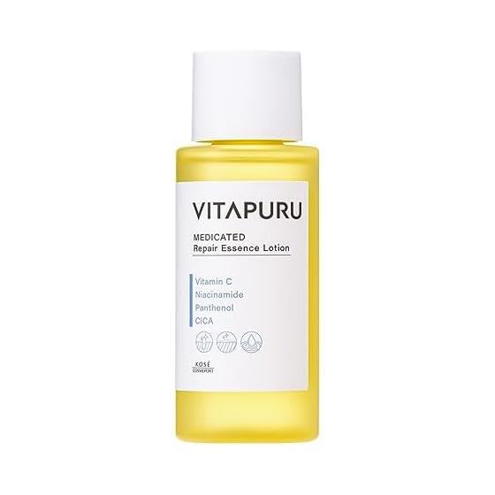 [Квази-лекарственное средство] Kose Cosmeport KOSE Vitaple Восстанавливающая эссенция-лосьон Лосьон для чувствительной кожи, пор, с витамином С 200 мл