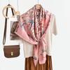 New fashion 111 mulberry silk silk scarf, women's Spring Festival gift for elders to keep warm 111 silk collection
