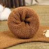 5 Pairs Of Thick Camel Pattern Crew Socks For Men Warm Comfortable Ideal For Fall Winter Outdoor Activities, Hiking, Trekking, Camping, And Fishing