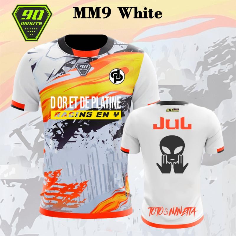 

Летняя мужская футболка 90-минутной серии, свободная, дышащая, с 3D-принтом, с короткими рукавами, мужские спортивные топы для фитнеса, большие размеры M