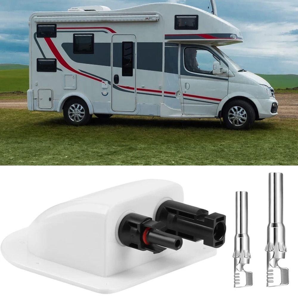 Durable Solar Panel Sealing Box ABS Cable Entry Gland RV Waterproof Box