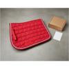 Quilted Saddle Pad Double Rope Piping Polycotton Material Equestrian