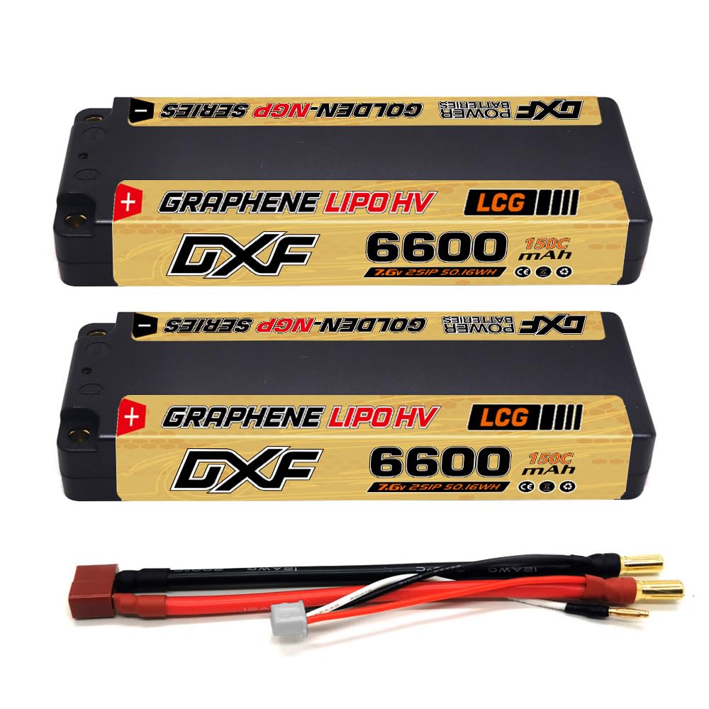 

Розкрийте потужність DXF DXF 2PCS 2S 7.6V 150C 6600mAh LCG ліпо з жорстким корпусом, радіокерована ліпо. Високопродуктивне радіо з літій-полімерного матеріалу