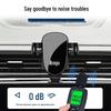 Clip-On Phone Holder for 2017-2022 Honda URV - Anti-Shake Navigation Support Frame.