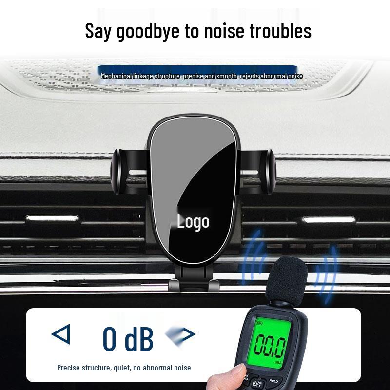 Clip-On Phone Holder for 2017-2022 Honda URV - Anti-Shake Navigation Support Frame.