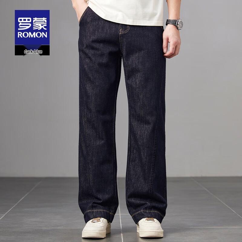 

ROMON Мужские джинсы прямого кроя стрейч в стиле business casual 2XL