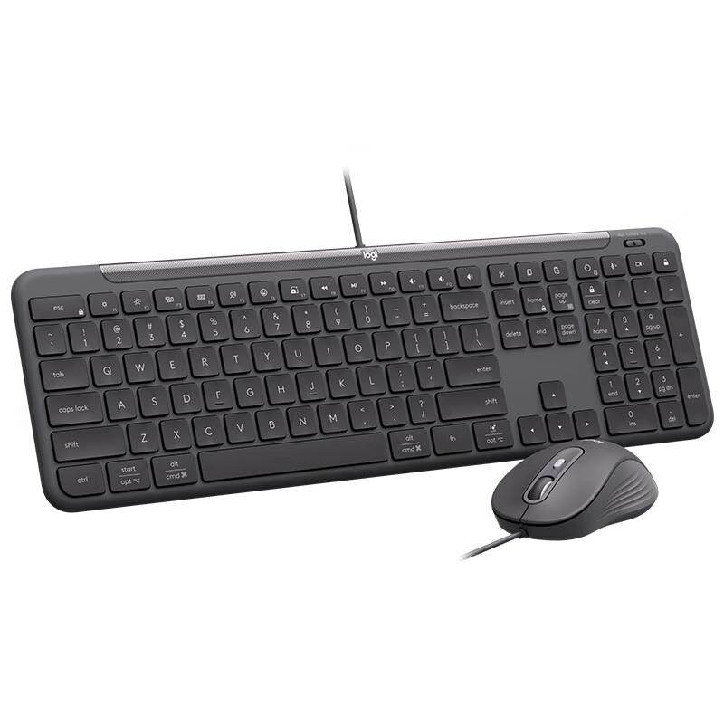 

Logitech MK620 Commercial Wired Keyboard and Mouse Combo