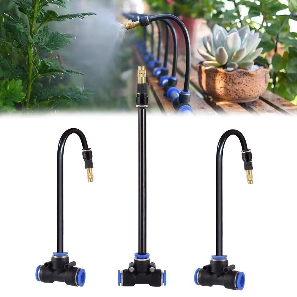 5Pcs Adjustable Irrigation Sprinkler Kit Quick Connect Misting Cooling System Greenhouse